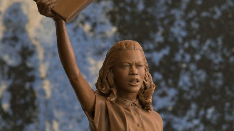 Barbara Rose Johns statue unveiled at U.S. Capitol : NPR