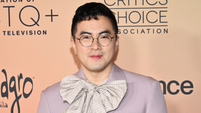 Bowen Yang at The Critics Choice Association 2nd Annual Celebration of LGBTQ+ Cinema & Television held at the Fairmont Century Plaza on June 06, 2025 in Los Angeles, California. (Photo by Michael Buckner/Variety via Getty Images)