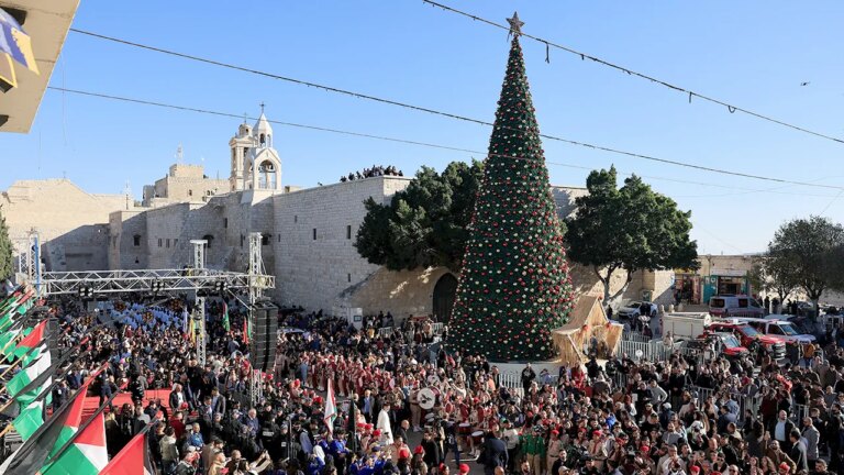 Christmas celebrations return to Bethlehem after Israel-Hamas peace deal