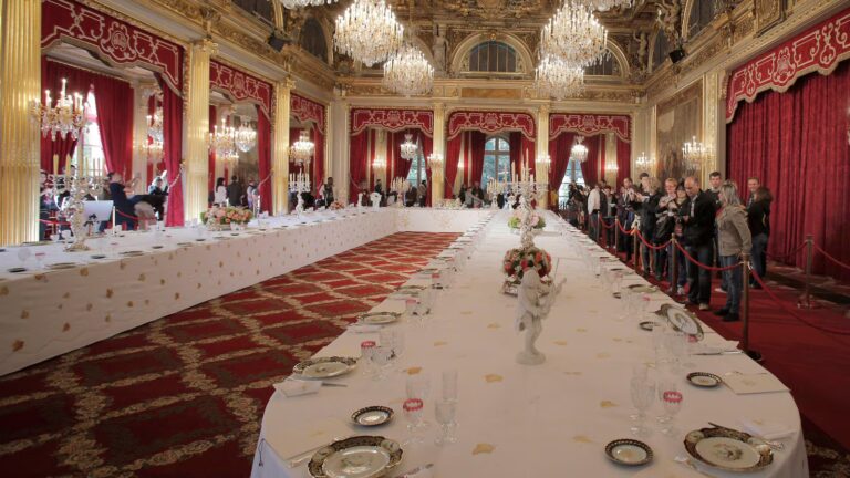 Élysée Palace silver steward arrested for stealing thousands of euros' worth of silverware