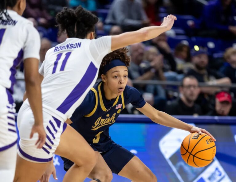 Hannah Hidalgo has her 4th 30-point game of the season as No. 18 Notre Dame beats Pitt 94-59 – Chicago Tribune