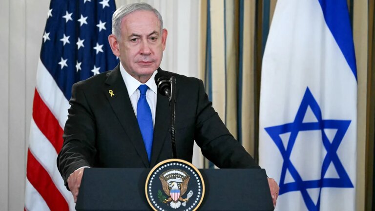 Israel's Netanyahu demands Western nations battle antisemitism, protect Jews