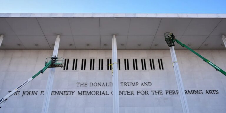 Kennedy Center seeks $1 million in damages from musician who canceled show after Trump name added