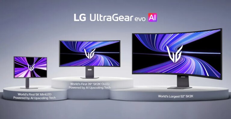 LG announces new UltraGear evo gaming monitors with AI upscaling