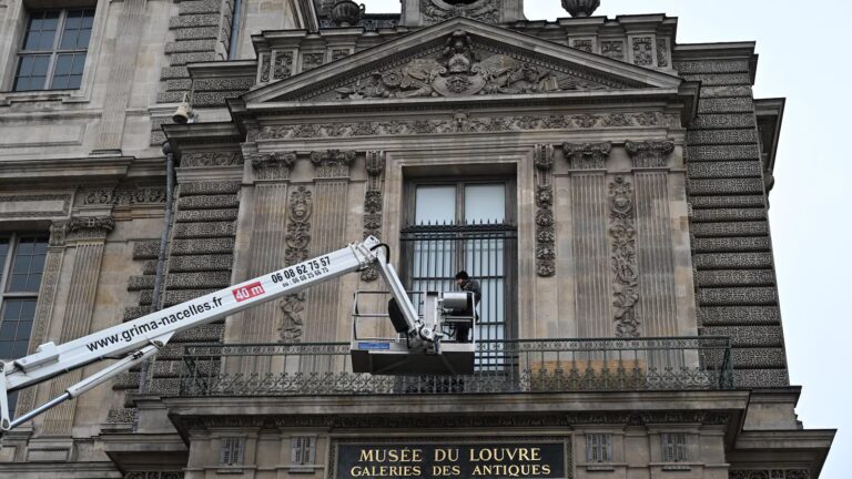 Louvre tightens security after $102M jewel heist, installs bars on infamous window