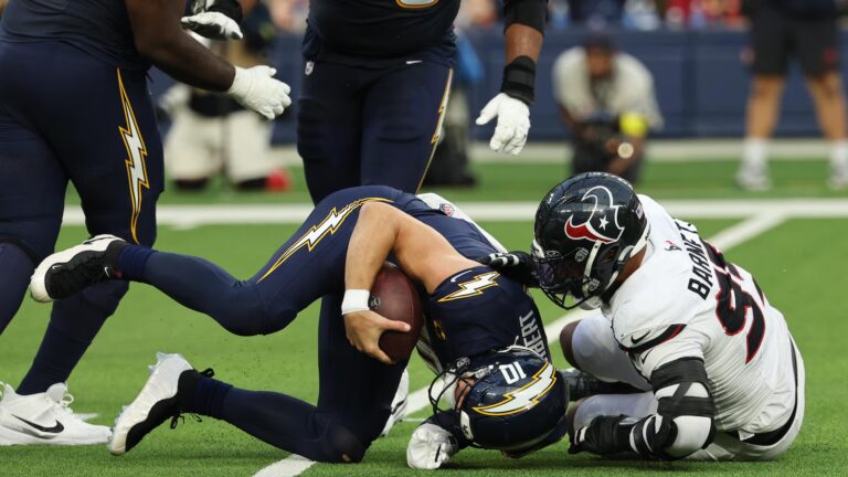 Out of AFC West race, playoff-bound Chargers to decide how much to play Herbert against Broncos