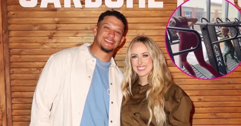 Patrick and Brittany Mahomes' Kids' Have Holiday Treadmill Mishap