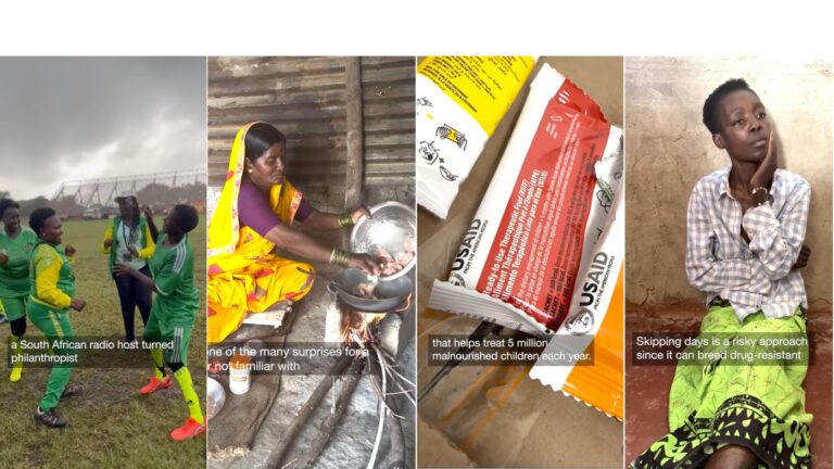 Plumpy'Nut, aid cuts, soccer grannies : Goats and Soda : NPR