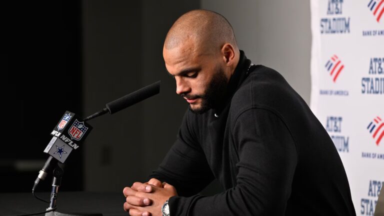 Prescott says Cowboys have to stick to business with playoff hopes all but gone