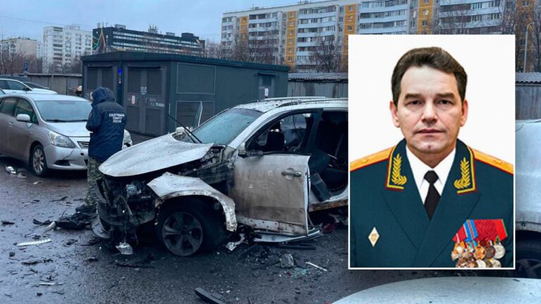 Russian Lt General Fanil Sarvarov killed in Moscow car bombing attack