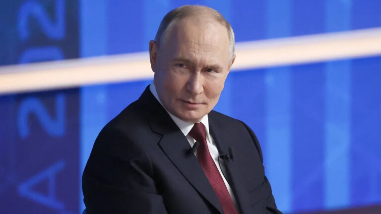 Russian President Vladimir Putin says Moscow's 'troops are advancing'