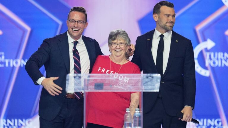 Target employee honored at AmericaFest after Charlie Kirk shirt incident