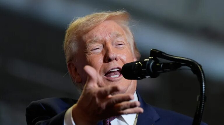 Trump talks Greene feud in NC speech: ‘What the hell happened to her?’