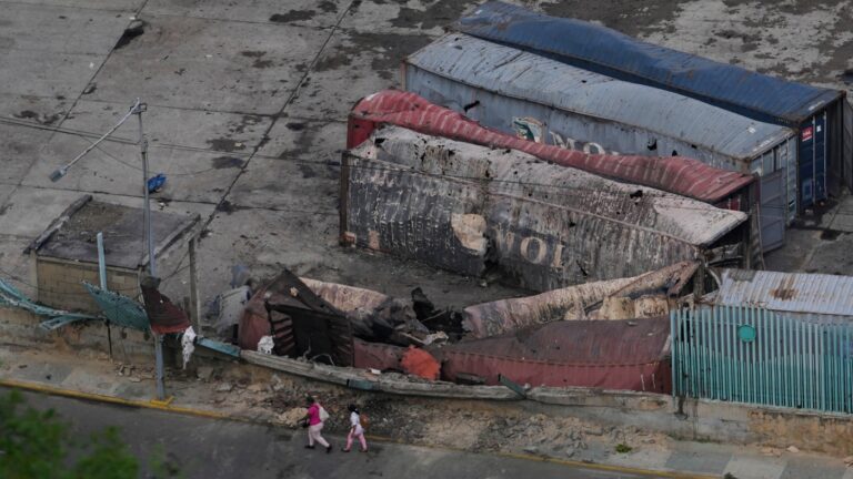 Aftermath of strikes in Venezuela : The Picture Show : NPR