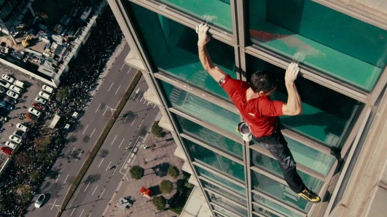 Alex Honnold climbing Taipei 101 for 'Skyscraper Live.'