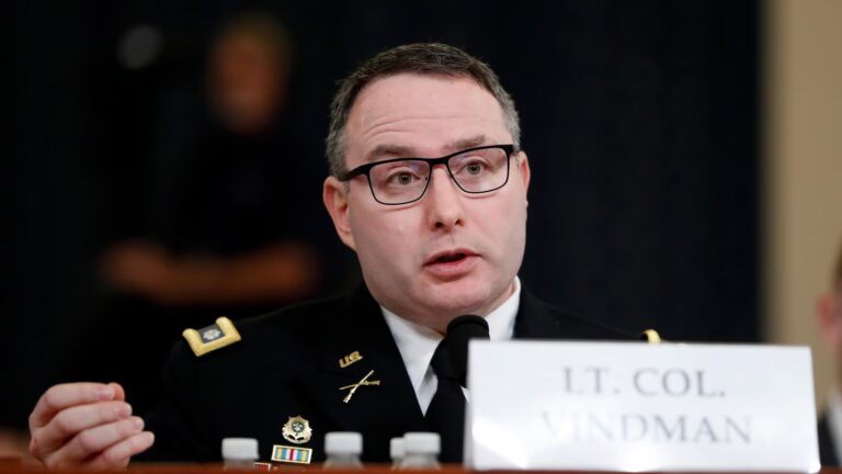 Alex Vindman, who testified against Trump during his first impeachment, enters Florida Senate race Alex Vindman, who testified against Trump during his first impeachment, enters Florida Senate race