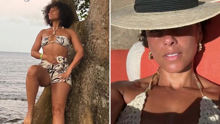 Alicia Keys Hot Shots to Slay Her 45th Birthday ... This Girl Is On Fire!