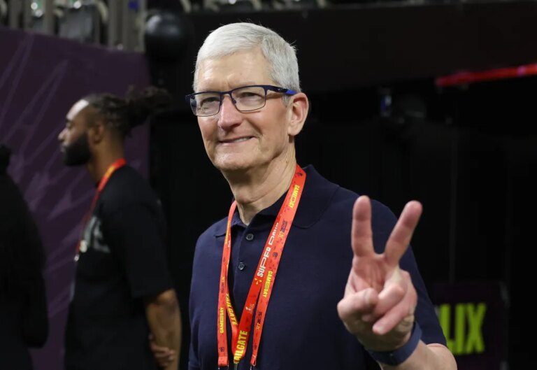 Apple CEO Tim Cook's 2025 Pay Held Steady At $74.3M