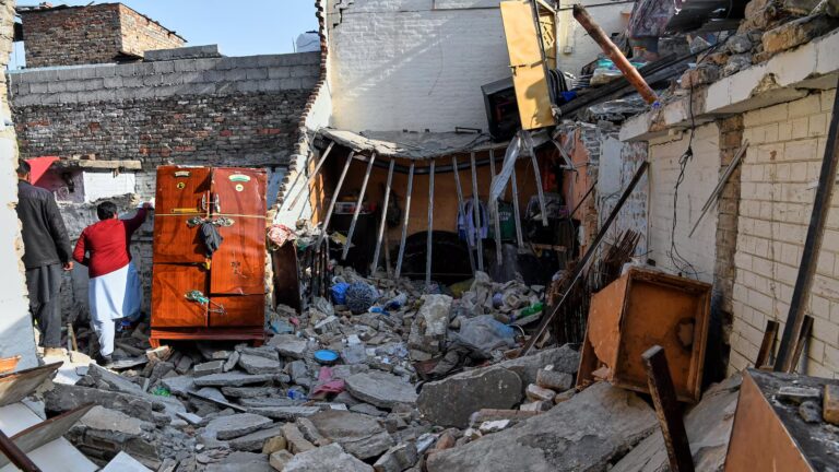 Bride and groom among 8 killed in gas cylinder blast at wedding in Pakistan