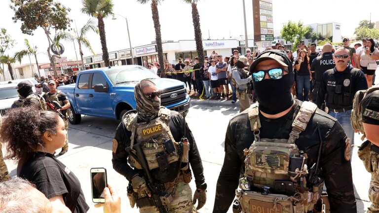 California senator corrected on federal immigration officer mask ban