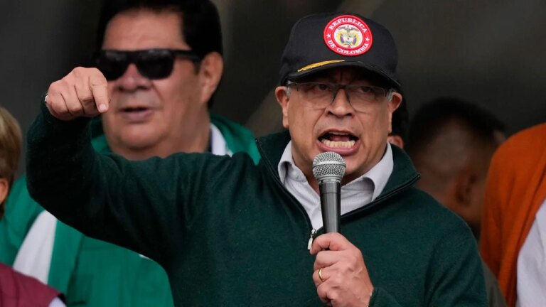 Colombian President Petro threatens to take up arms against US military action