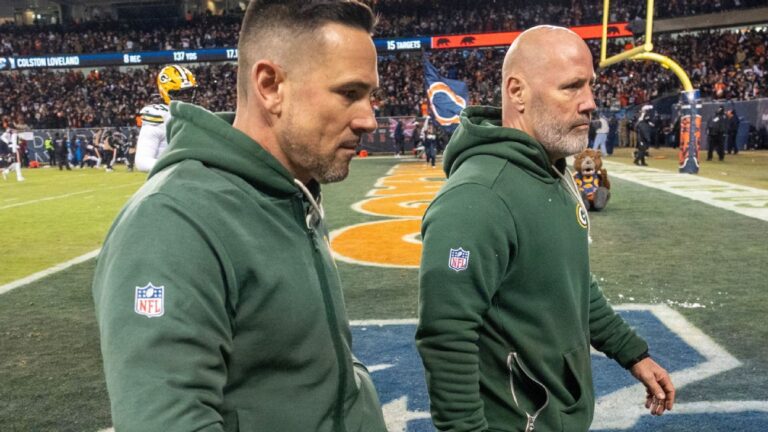 Deflated after Packers' loss, Matt LaFleur dodges job talk
