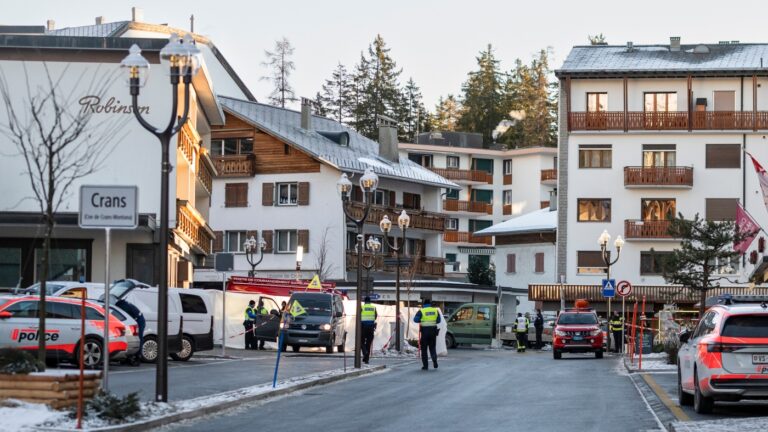 Fire at Swiss Alps bar's New Year's celebration leaves about 40 dead, 115 hurt : NPR
