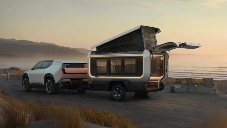 Honda's solar-powered trailer is a perfect match for EV owners who love camping