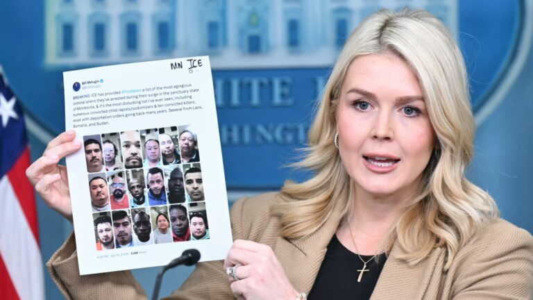 How the Trump administration is using social media content to govern : NPR