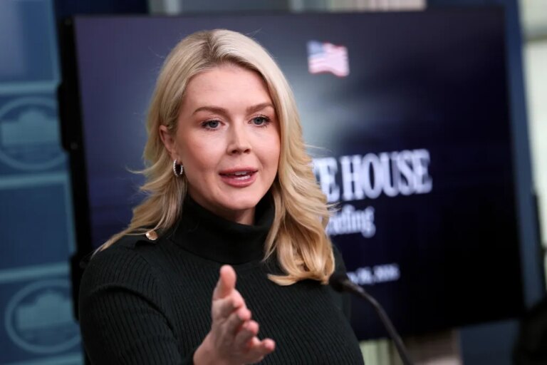 Karoline Leavitt Doesn't Defend Stephen Miller's Alex Pretti Comments