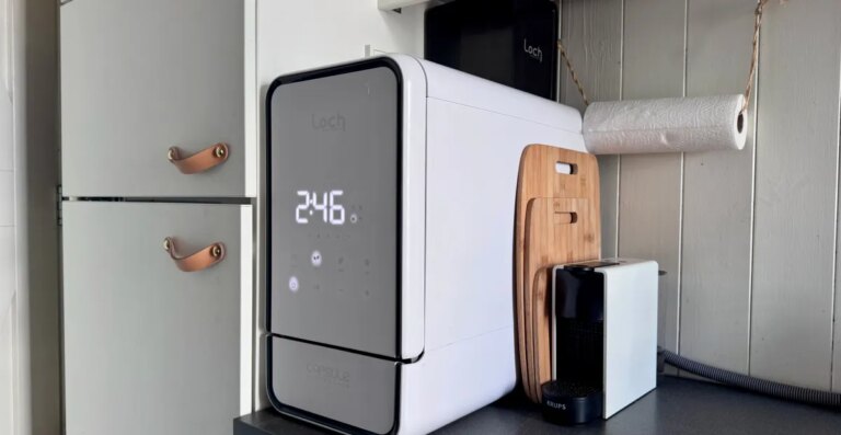 Loch’s Capsule dishwasher is small, fast, and efficient without plumbing