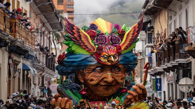 Photos show Carnival celebrations in the Colombian city of Pasto