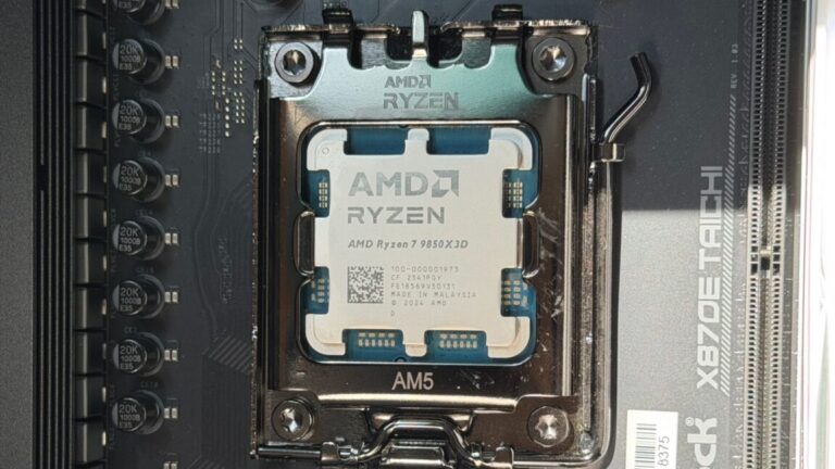 Ryzen 9850X3D review: AMD's bragging-rights gaming CPU gets more to brag about