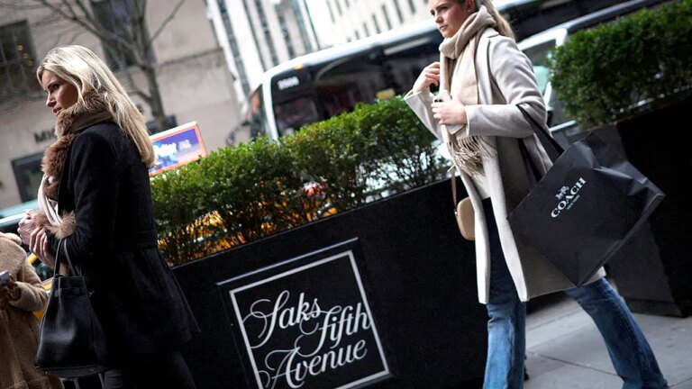 Saks parent company files for Chapter 11 bankruptcy after missing payment