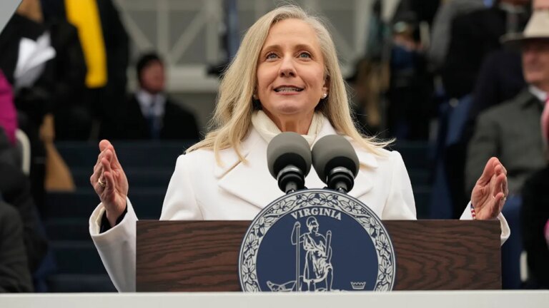 Spanberger slams Trump administration during her inauguration speech in Virginia