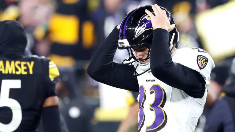 Steelers win AFC North after Ravens' Tyler Loop misses walk-off field goal