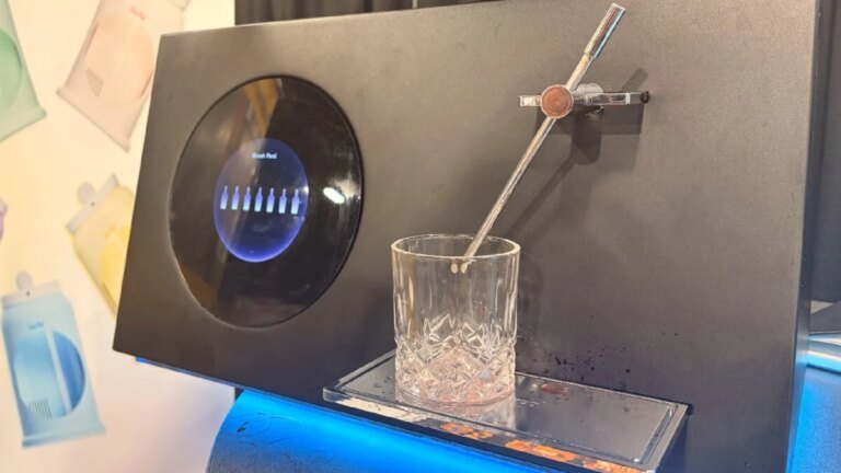 This AI-Powered Drink Machine Slops You Up Some Generative Booze