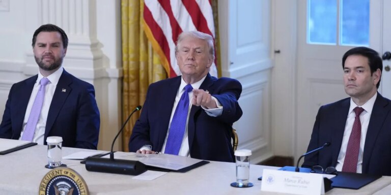 Trump order says Venezuelan oil money is being held by US for 'governmental and diplomatic purposes'