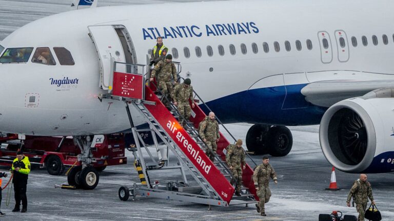 Trump shrugs off EU push back as Denmark sends troops to Greenland