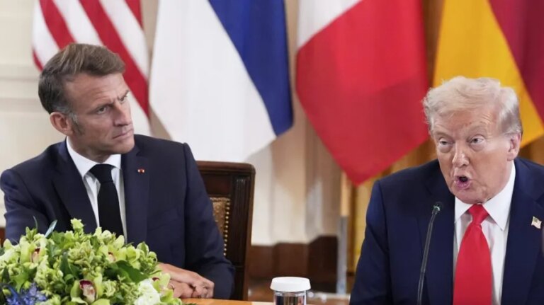 Trump threatens Macron with champagne tariffs after refusal to join Gaza peace board