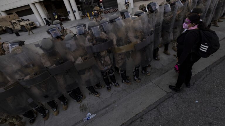 Trump to drop National Guard push in 3 cities : NPR