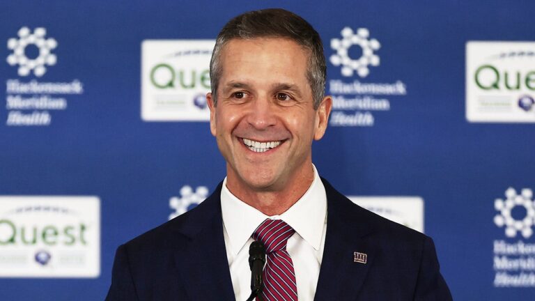 Trump's endorsement draws reaction from Giants' John Harbaugh