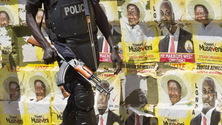 Ugandans vote as Museveni seeks a seventh term in office : NPR Ugandans vote as Museveni seeks a seventh term in office : NPR