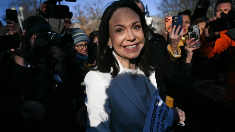 Venezuelan opposition leader Machado said she presented Trump with Nobel medal