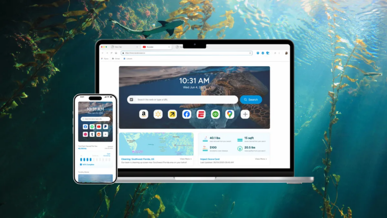 Wave Browser helps wipe out your to-do list—and toxic ocean waste