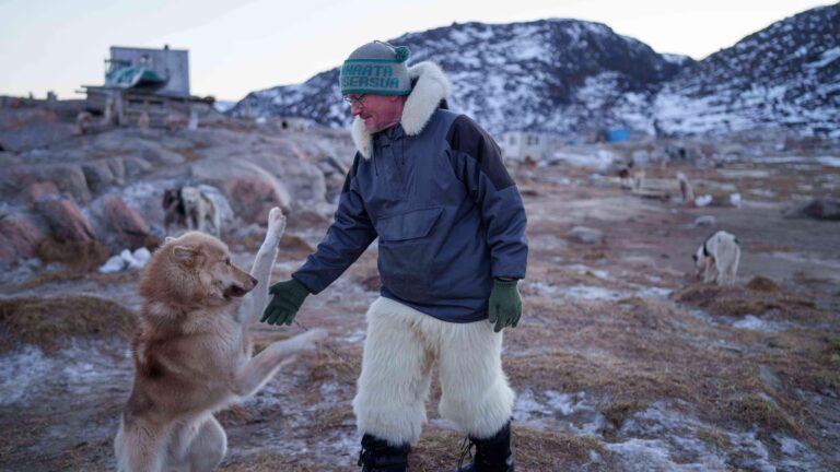 A Greenland sled dog champion fears for his culture as climate change melts the ice A Greenland sled dog champion fears for his culture as climate change melts the ice