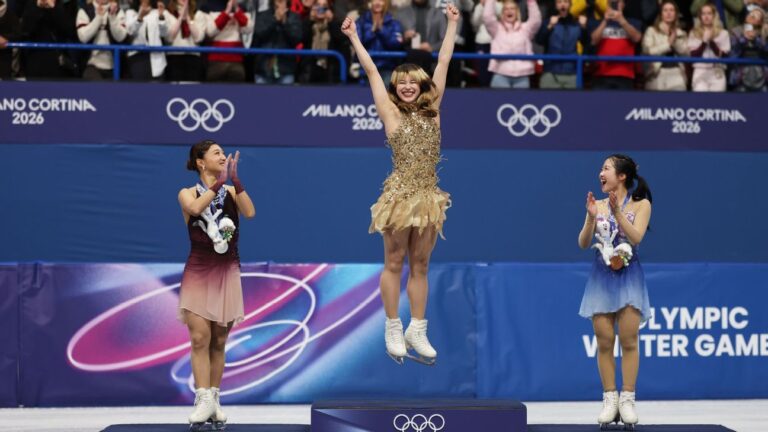 Alysa Liu's unlikely Olympic gold medal caps off a roller-coaster week in figure skating