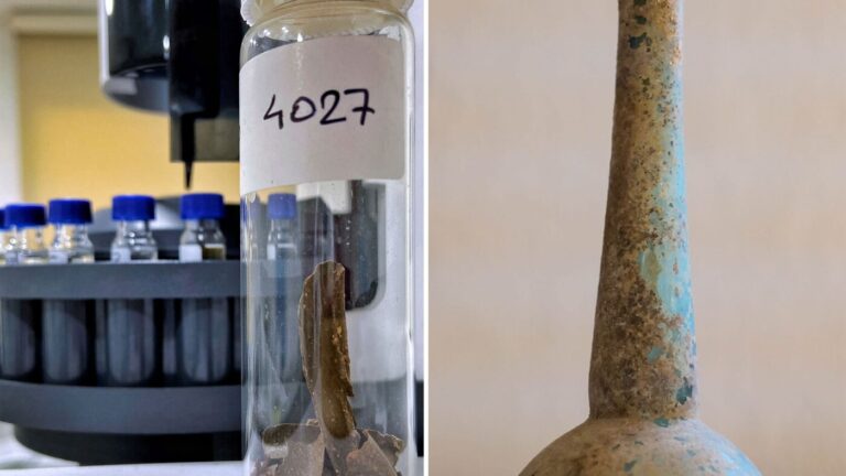 Ancient Roman bottles contained traces of fecal matter : NPR
