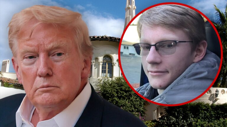 Armed Man Shot Dead at Mar-a-Lago Was Fixated on Epstein Files, Text Shows