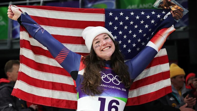 Ashley Farquharson takes bronze, second US women's luge medal ever